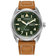Citizen BM8560-02X Garrison Green Dial Super Titanium Men's Watch