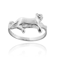 Gold Lioness Ring (Available in Yellow/Rose/White Gold)
