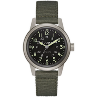 Bulova 96A259 Hack VWI Black Dial Automatic Men's Watch