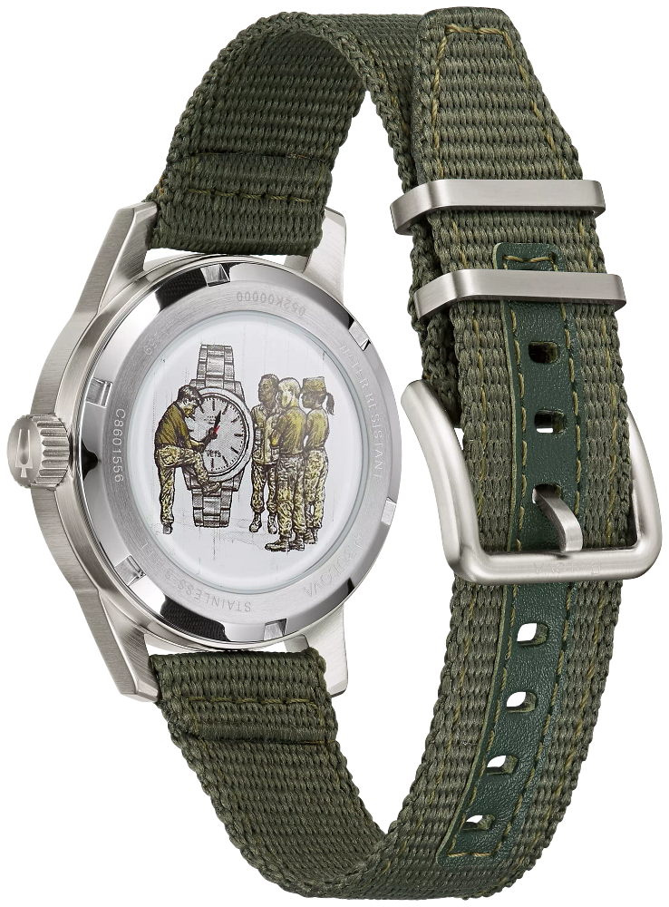 Bulova 96A259 Hack VWI Black Dial Automatic Men's Watch