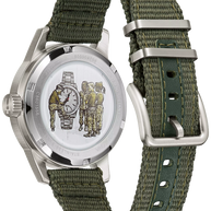 Bulova 96A259 Hack VWI Black Dial Automatic Men's Watch