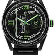 Citizen BM7675-57W Marvel Hulk Green Goliath Black Dial Stainless Steel Men's Watch