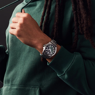 Citizen AW1351-56W Chronograph Black & Green Dial Hulk Smash Men's Watch