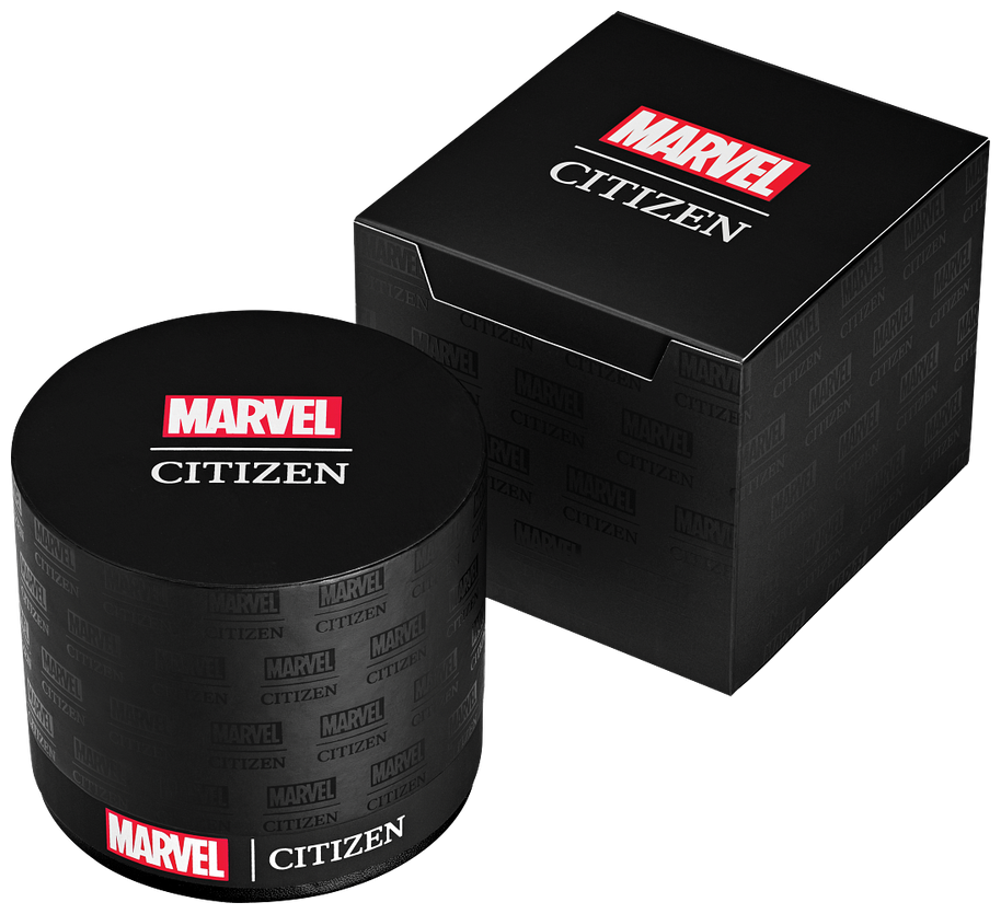 Citizen BM7675-57W Marvel Hulk Green Goliath Black Dial Stainless Steel Men's Watch