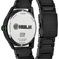 Citizen BM7675-57W Marvel Hulk Green Goliath Black Dial Stainless Steel Men's Watch