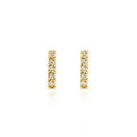 Yellow Gold Diamond Letter 