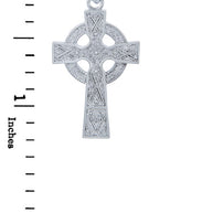 Sterling Silver Celtic Cross Pendant