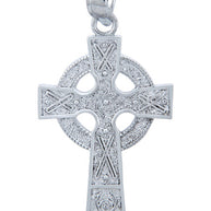 Sterling Silver Celtic Cross Pendant