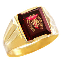 Men's Gold Rings - The Lucky Horseshoe Gold Ring
