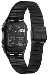 Citizen JG2109-50W Star Wars Trench Run Ana-Digi Black Stainless Steel Men's Watch