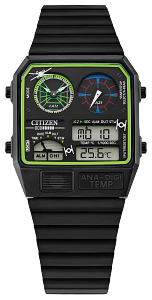 Citizen JG2109-50W Star Wars Trench Run Ana-Digi Black Stainless Steel Men's Watch
