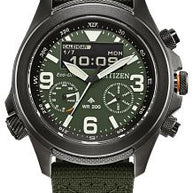 Citizen Promaster Land U822 JV1005-02W Eco-Drive Green Dial Men's Watch