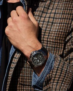 Citizen Promaster Skyhawk A-T JY8149-05E Eco-Drive Black Dial Pilot Chronograph Men's Watch