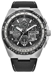 Citizen Promaster Skyhawk A-T JY8149-05E Eco-Drive Black Dial Pilot Chronograph Men's Watch
