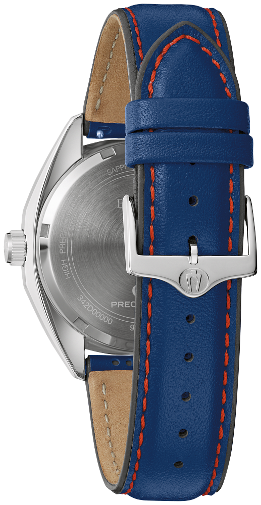 96K112 Bulova Jet Star Quartz Silver Dial Men's Watch