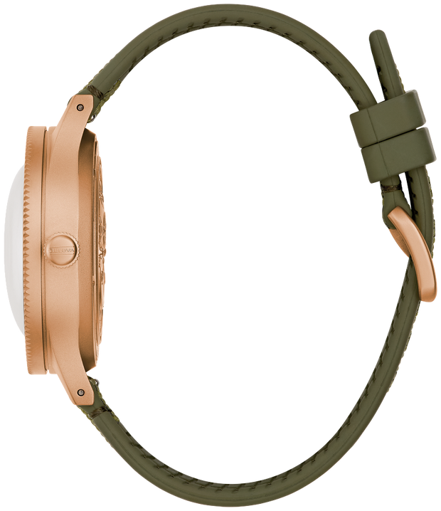 Bulova 98A324 Automatic Mil-Ships Special Edition Khaki Men's Watch