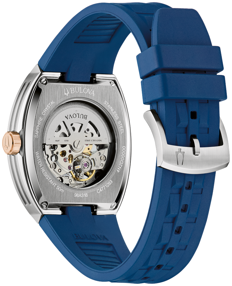 Bulova 98A318 Maquina Blue Dial Men's Watch