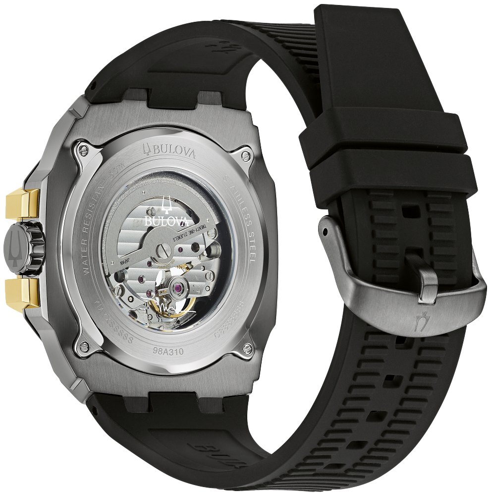 Bulova 98A310 Mauina Black Dial Men's Watch