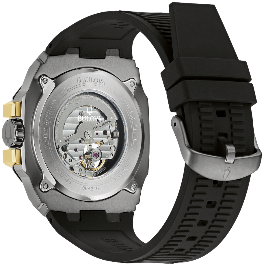 Bulova 98A310 Mauina Black Dial Men's Watch