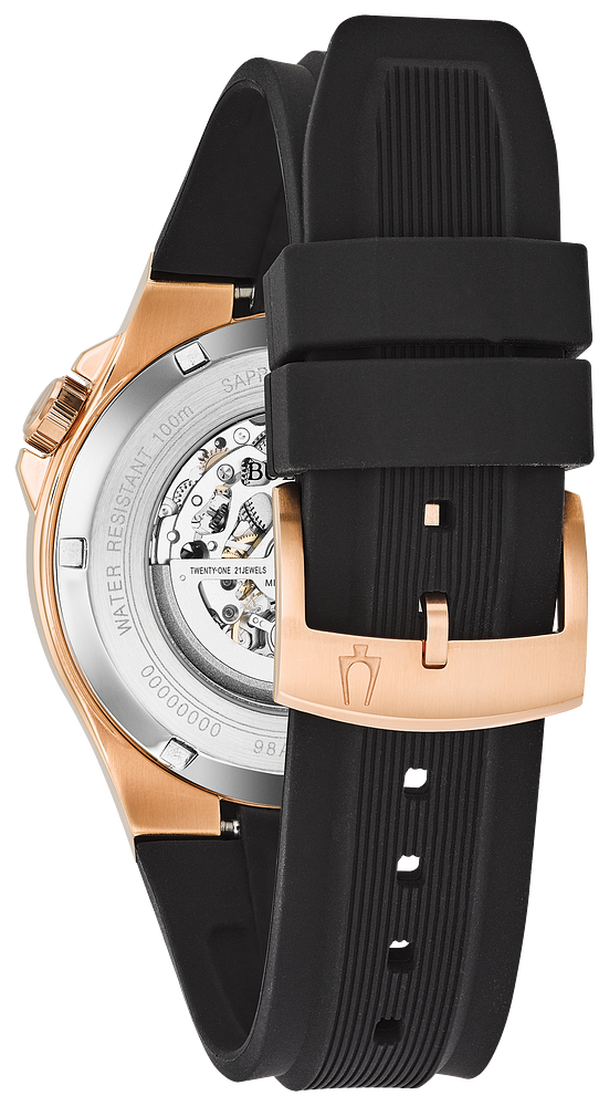 98A177 Bulova Classic Black Dial Automatic Men's Watch