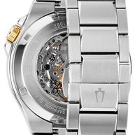 98A224 Bulova Maquina Skeleton Dial Stainless Steel Men's Watch
