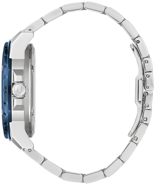 Bulova 98A302 Marine Star Stainless Steel Blue Dial Men's Watch