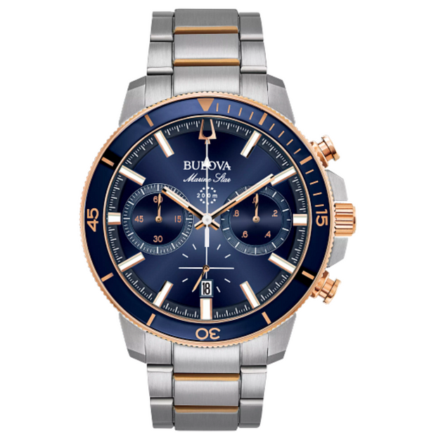 98B301 Bulova Marine Star Chronograph Quartz Men's Watch