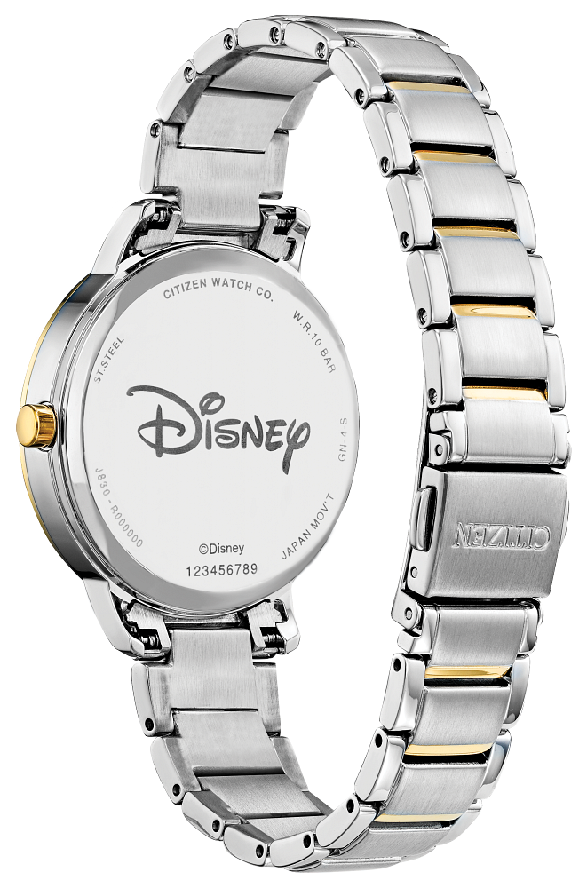 Citizen FE7044-52W Disney Mickey Crystal Gold-Tone Women's Watch