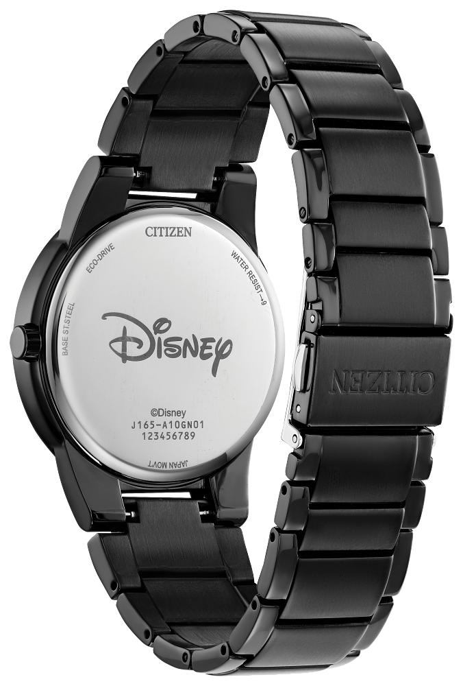Citizen AU1095-57W Disney Mickey Fiesta Eco-Drive Black Dial Unisex Watch