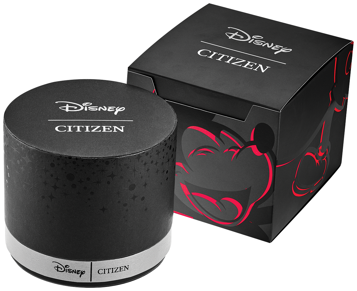 Citizen AU1095-57W Disney Mickey Fiesta Eco-Drive Black Dial Unisex Watch