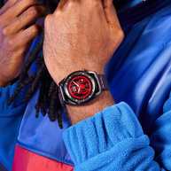 Citizen AW1680-03W Eco-Drive Marvel Spider Stainless Steel Men's Watch