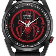 Citizen AW1680-03W Eco-Drive Marvel Spider Stainless Steel Men's Watch