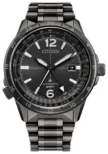 Citizen Promaster Air GMT NB6045-51H Automatic Mechanical Gray Dial Men's Watch