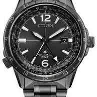 Citizen Promaster Air GMT NB6045-51H Automatic Mechanical Gray Dial Men's Watch