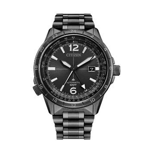 Citizen Promaster Air GMT NB6045-51H Automatic Mechanical Gray Dial Men's Watch