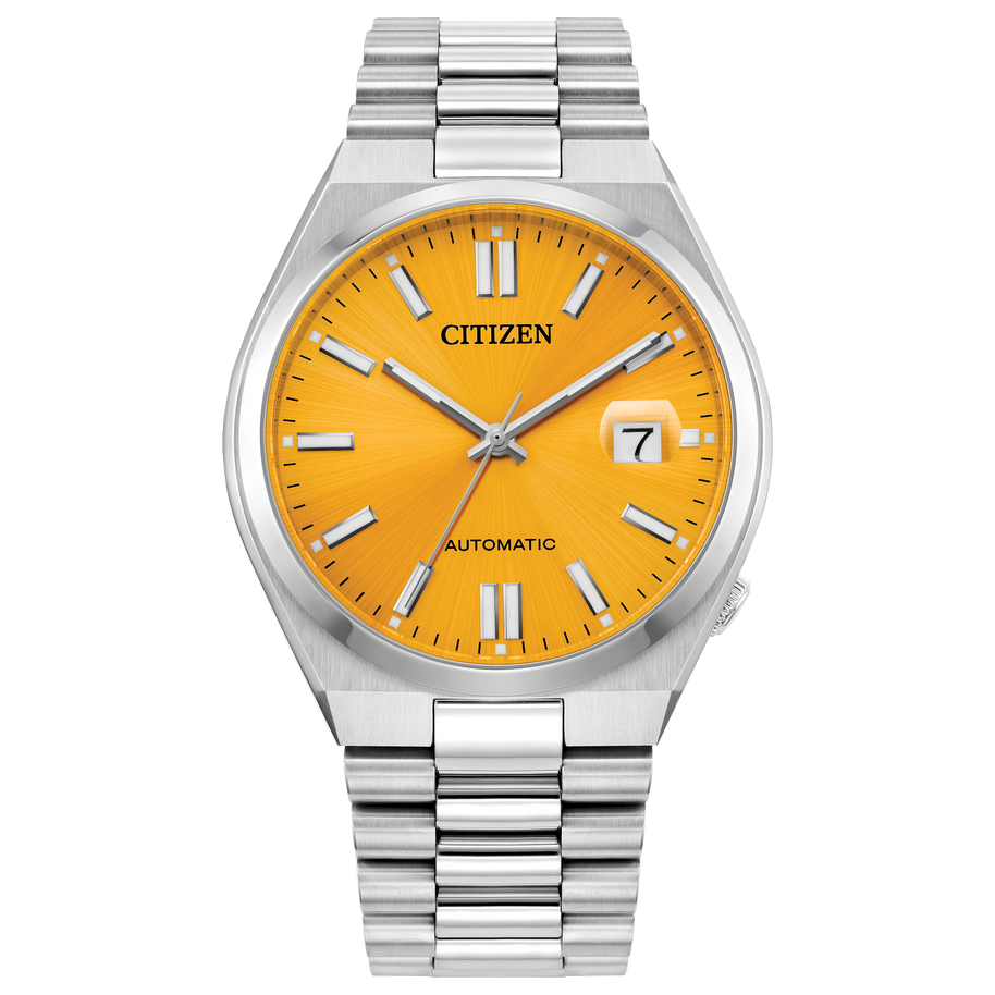 NJ0150-56Z Citizen Tsuyosa Automatic Stainless Steel Yellow Dial Men's Watch