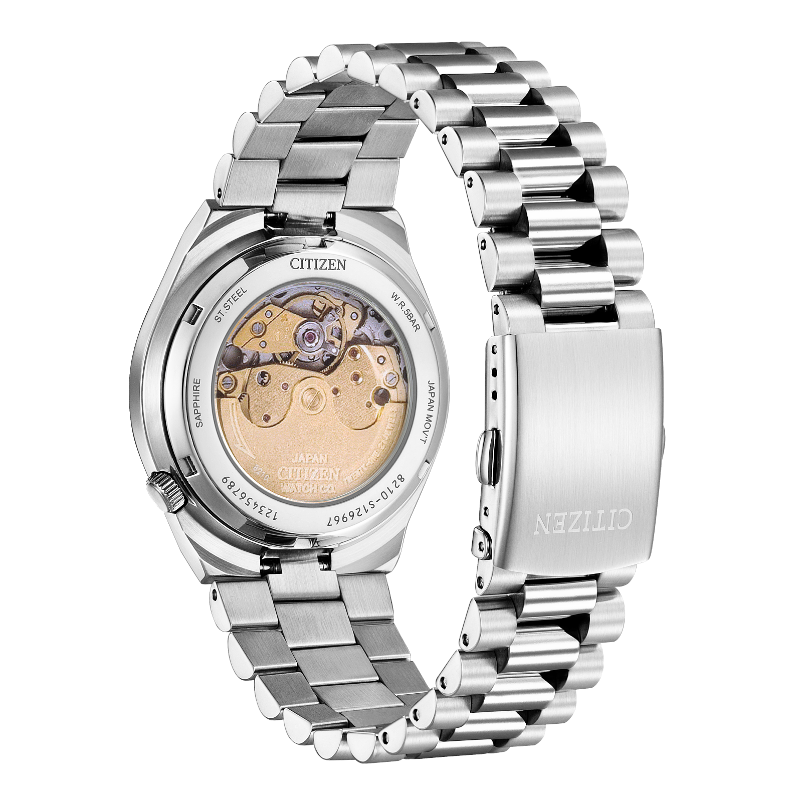 NJ0150-56W Citizen Tsuyosa Automatic Sapphire Red Dial Men's Watch