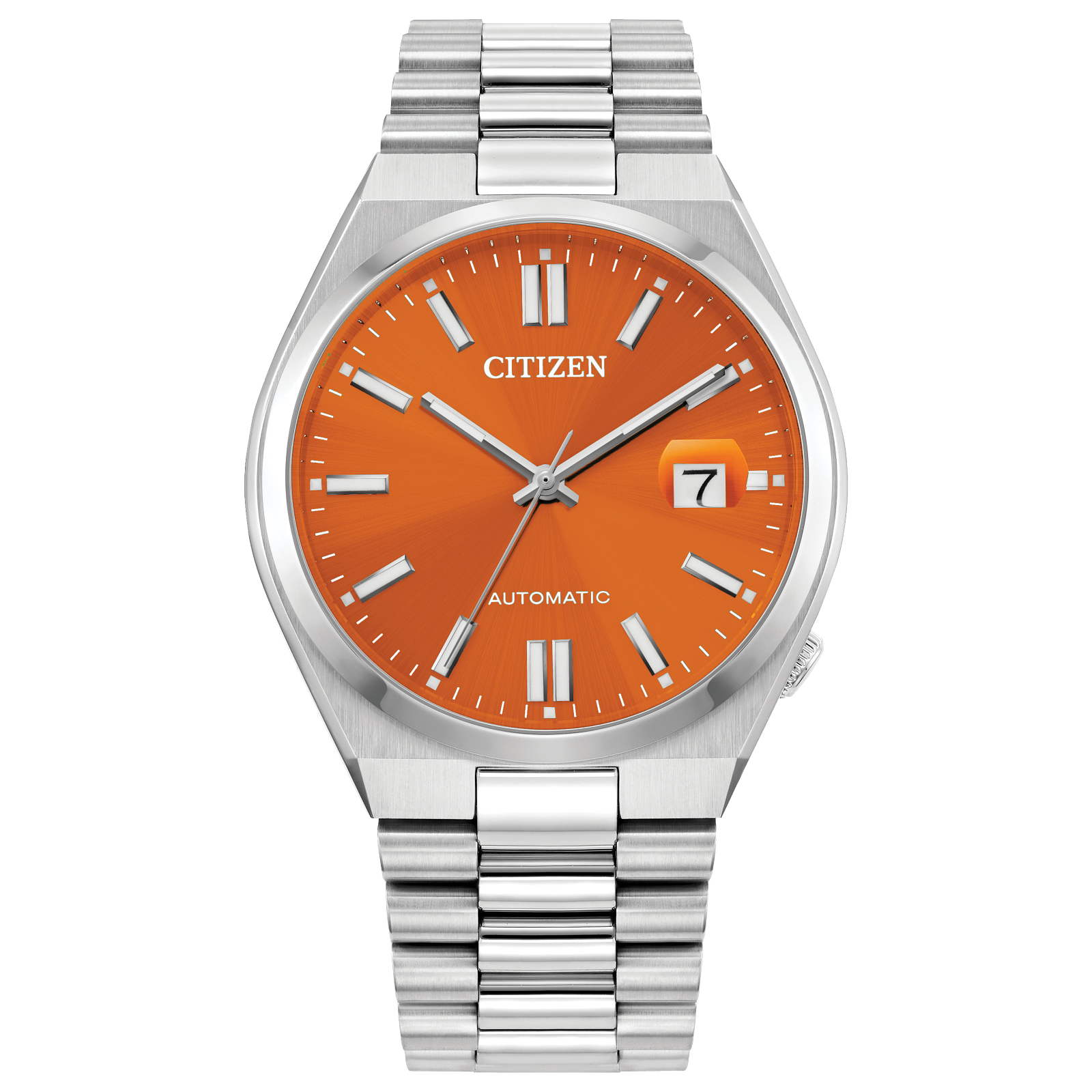 NJ0151-53Z Citizen TSUYOSA Automatic Stainless Steel orange dial Watch