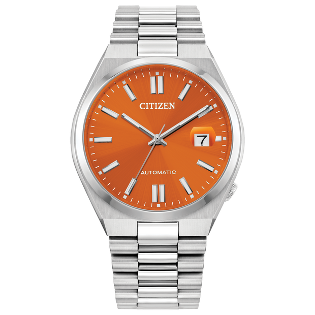 NJ0151-53Z Citizen TSUYOSA Automatic Stainless Steel orange dial Watch