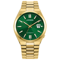 NJ0152-51X Citizen Tsuyosa Green Dial Gold Plated Automatic Men's Watch