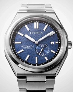 Citizen Zenshin Mechanical Super Titanium™ NJ0180-80L Automatic Blue Dial Men's Watch
