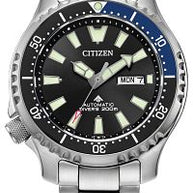 Citizen NY0159-57E Promaster Dive Automatic Black Dial Men's Dive Watch