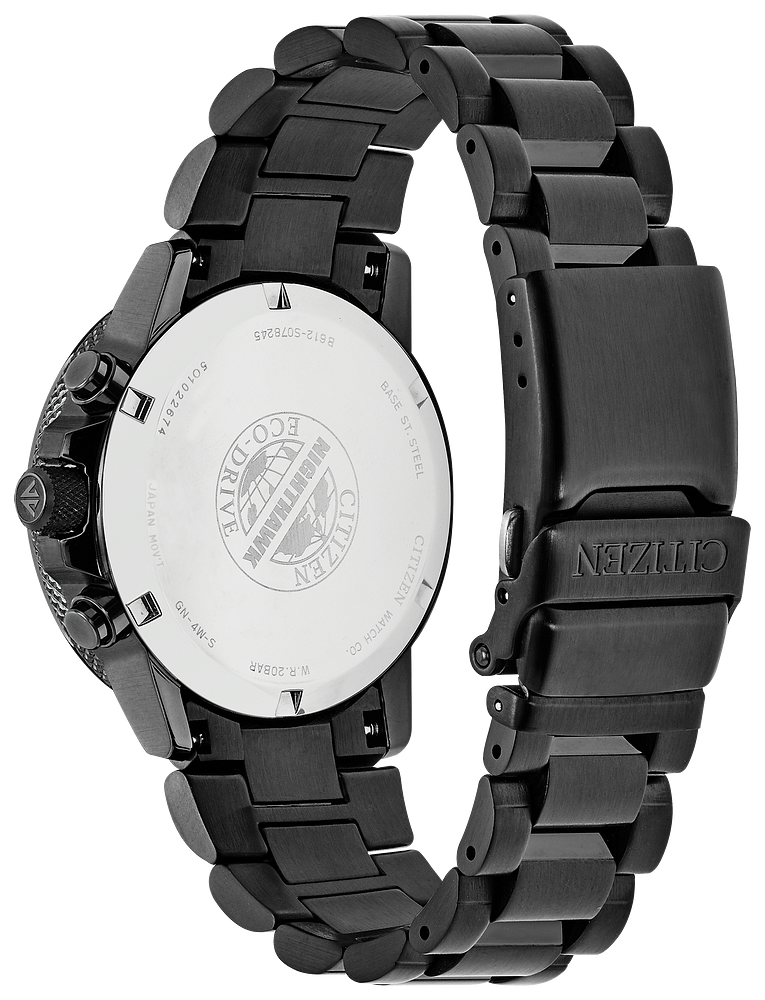 Citizen CA0295-58E Nighthawk Eco Drive Black Dial Men's Watch