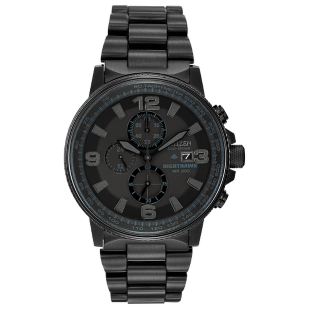 Citizen CA0295-58E Nighthawk Eco Drive Black Dial Men's Watch