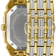 98A295 Bulova Octava Quartz Crystal Gold-Tone Men's Watch