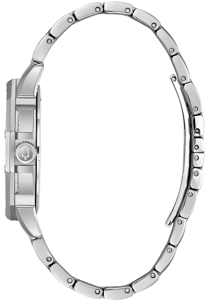 96C134 Bulova Men's Octava Silver Dial Watch