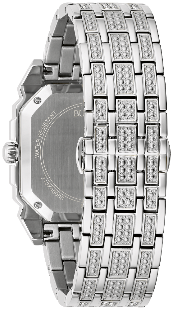 Bulova 96A285 Octava Silver Tone Stainless Steel Men's Watch