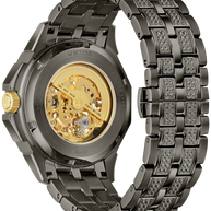98A293 Bulova Octava Crystal Gray Automatic Men's Watch