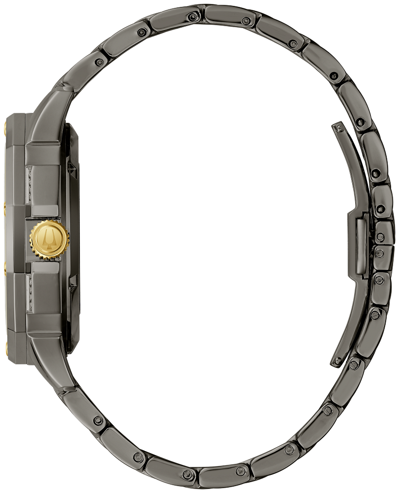 98A293 Bulova Octava Crystal Gray Automatic Men's Watch