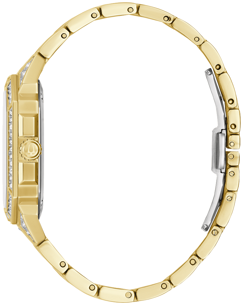98A295 Bulova Octava Quartz Crystal Gold-Tone Men's Watch